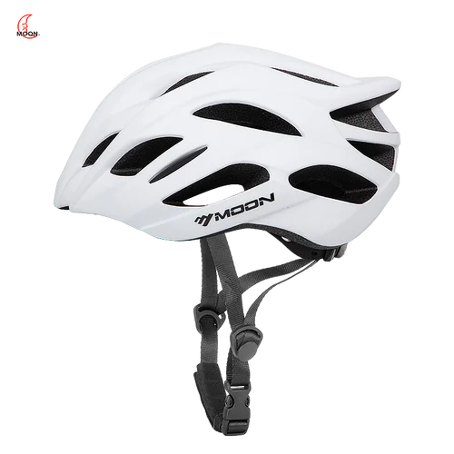 Imagen 2 del producto Nuevo casco de bicicleta deportivo MOON: casco de ciclismo de carretera en molde PC+EPS para adultos, protección ligera y duradera para bicicletas de carretera
