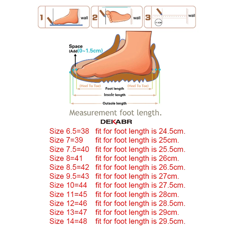 DEKABR Men High Quality Leather Loafers Slip on Casual Shoes Moccasins Men\'s Flats Fashion Supper Soft Men Shoes Size 38-48