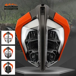For KTM DUKE 390 2017-2022 LED Headlight Assembly Motorcycle Headlights Front Light Side Panel Fairing Moto Lighting Accessories