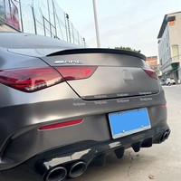 For Mercedes-Benz CLA-class C118 2020-2022 Spoiler CLA180 200 220 250 260 Rear Trunk Lip Spoiler Wing Body Kit Accessories