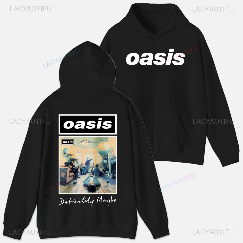 واحة الجرافيك الملابس جودة الشارع الشهير الخريف هوديي ملابس مخصصة مضحك قمم ملابس منقوشة بكم طويل عادي البلوز الرجال