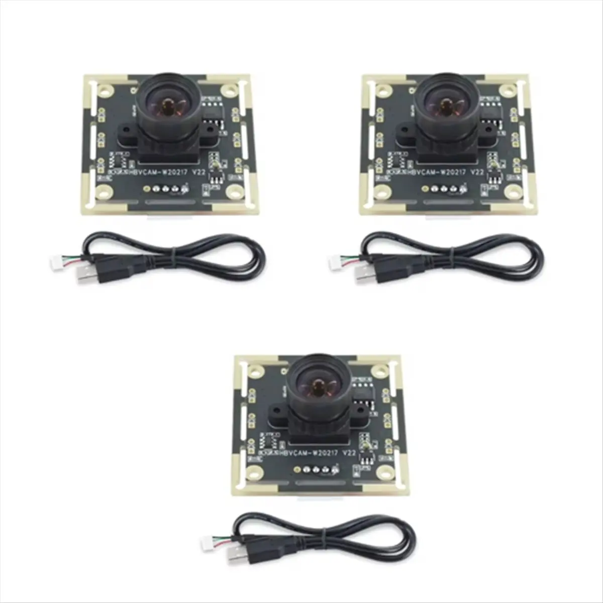 【Today-Only!】3Pcs Camera Module 100 Degree OV9732 2M Cable 1280x720 30fps , for DIY Autodarts.Io , USB Drive Free view 3