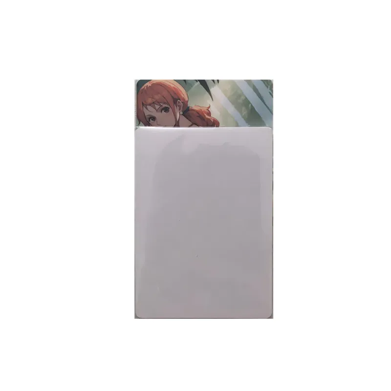 9Pcs/set Classic Anime Characters One Piece Heroine Homemade Double-sided Sexy Card ACG Fighting Game Toy Gift Collection Card