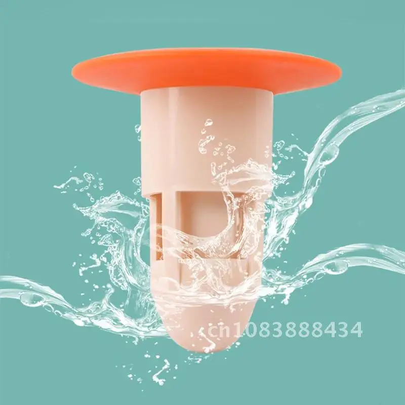 

Deodorant Upgrade Kitchen Toilet Floor Drain Core Silicone Stopper Shower Drain Anti Insect Cockroach Odor Hair Filter