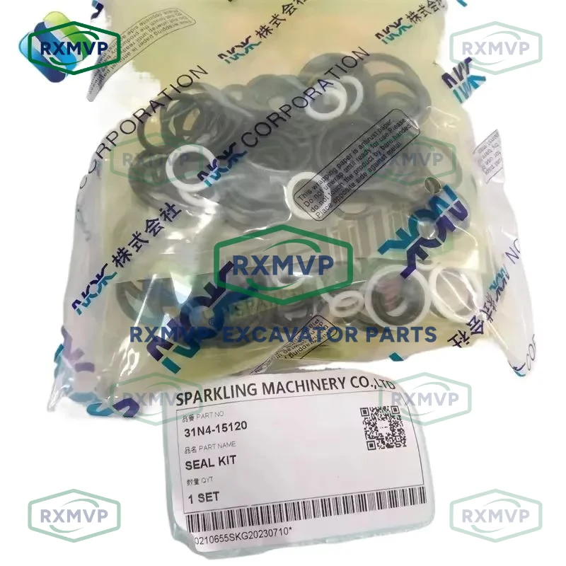 31N4-15120 Seal Kit R140W-7 Wheel Excavator Spare Parts Control Valve Seal Kit 31N4-15120