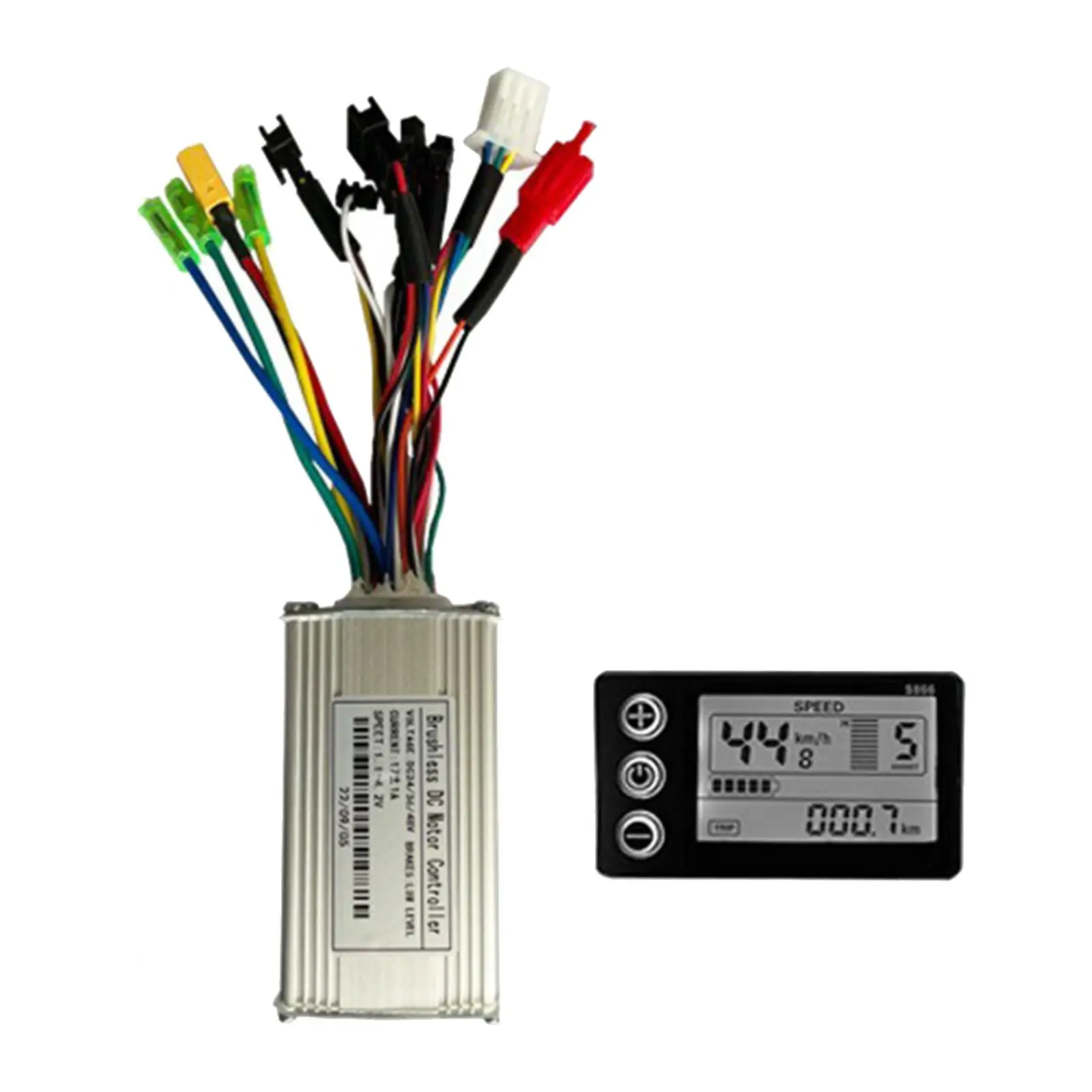 24V 36V 48V/17A Motor Brushless Controller LCD Display Durable Lightweight