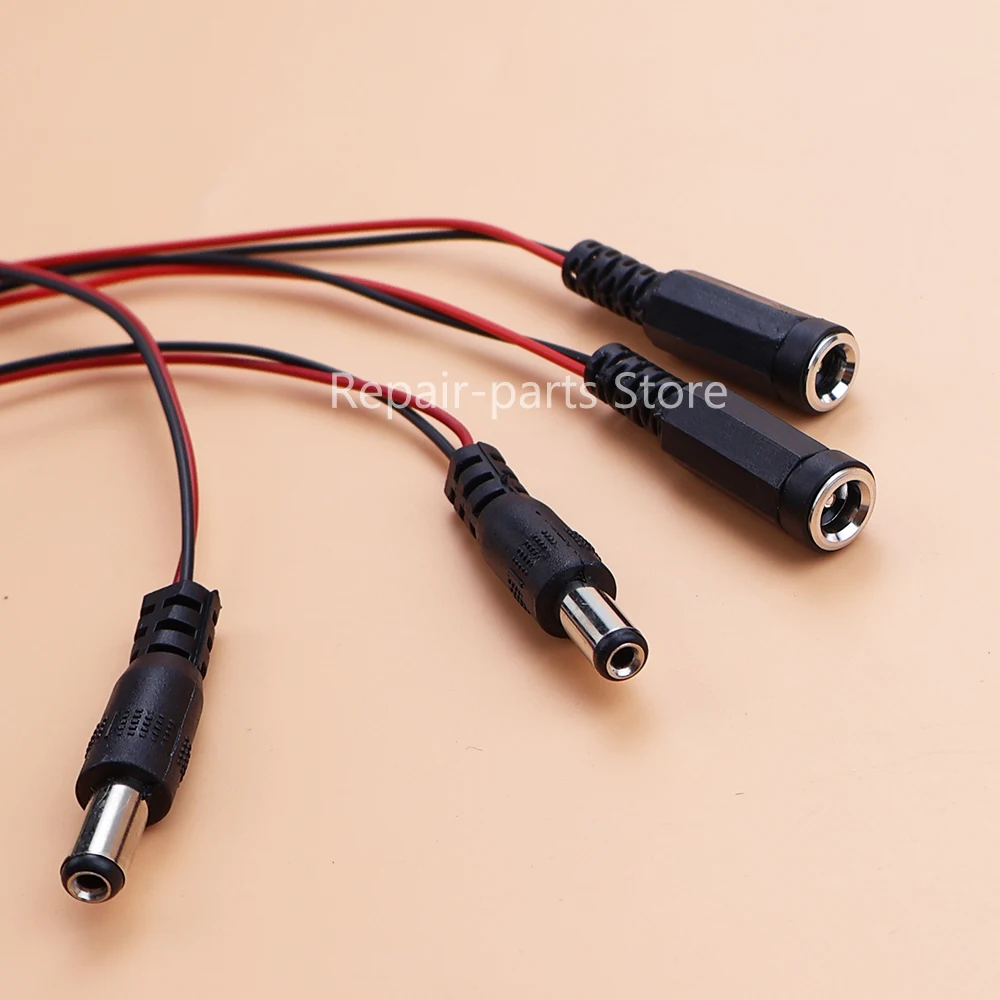 9V Battery Clip I-type T-shaped with PH2.0/XH2.54/DuPont DC 5.5X2.1 Male and Female Adapter Cable Battery Holder DIY