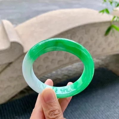 

Natural Myanmar Jade Jade 54mm-62mm bracelet Princess jewelry bracelet send mom send girlfriend gift