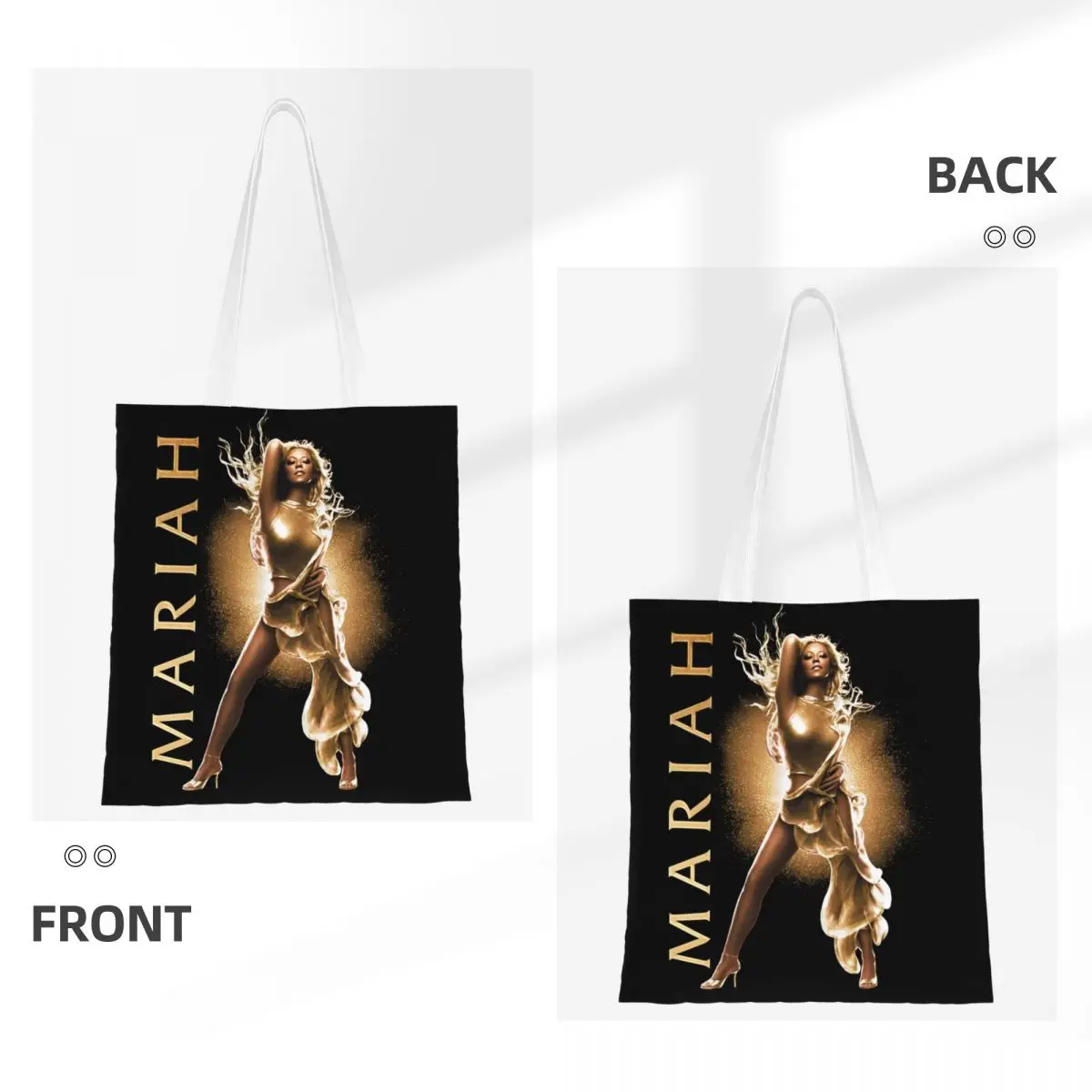 Mariah Carey Merch bolso de mano de lona, emancipación de Mimi, bolsos de hombro, bolsos de compras para Unisex