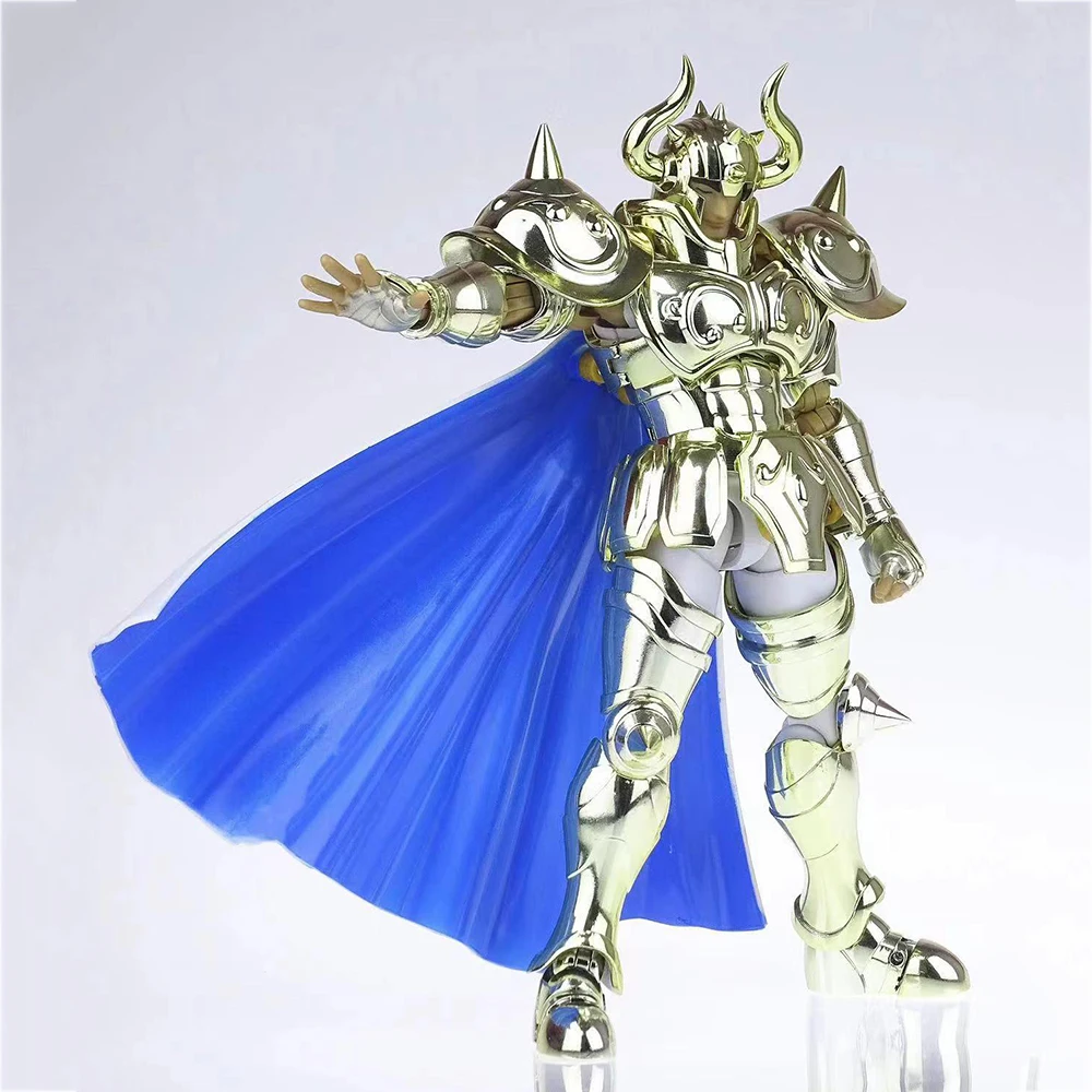 CS modelo Saint Seiya Myth Cloth EX Taurus Aldebaran 24K/OCE Gold Caballeros del Zodíaco Anime figura de acción de armadura de Metal en Stock