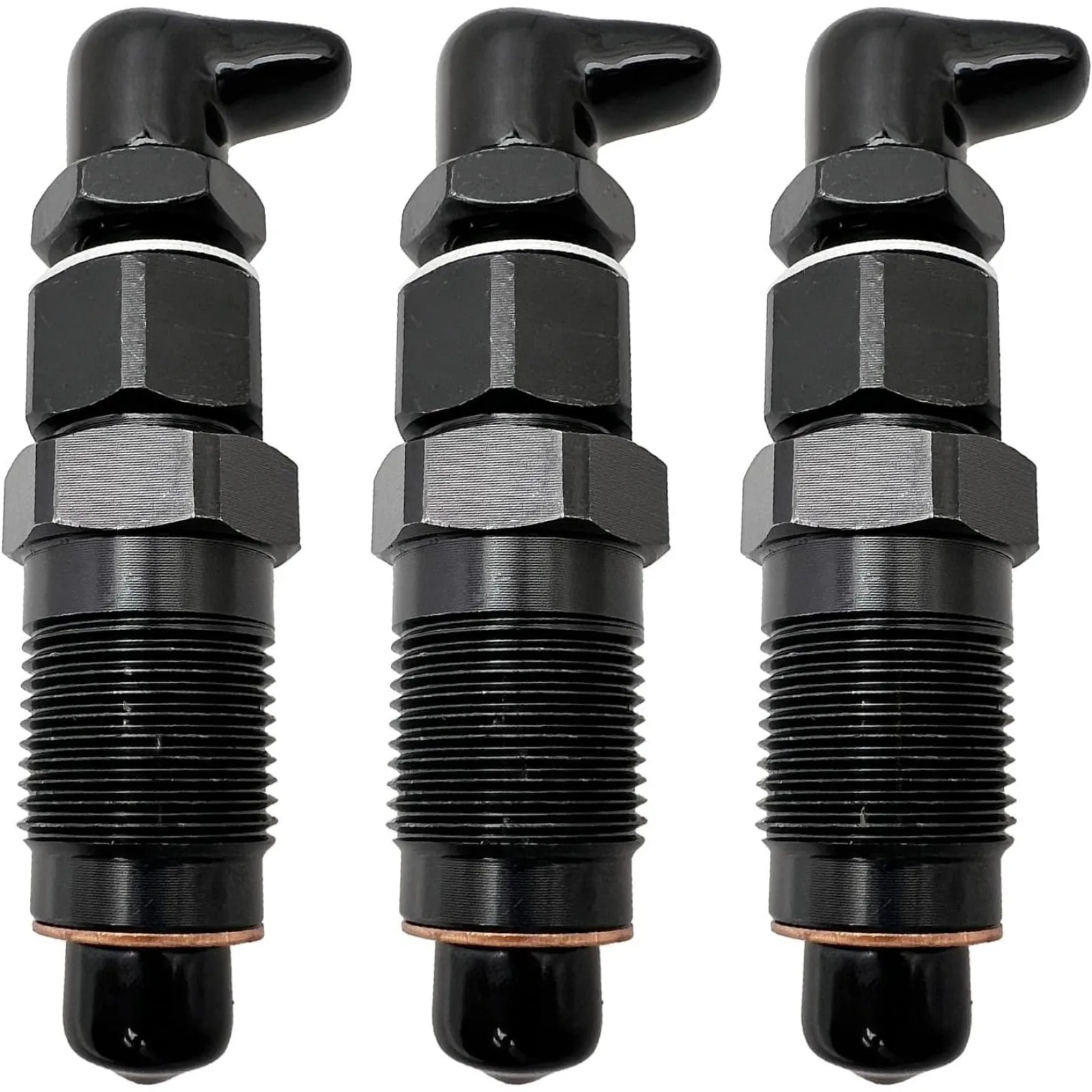 3PCS 16082-53900 1608253900 Fuel Injector For Kubota KX91-3 U35 L2600 L2900 L3010 L3200 L3410 L3540 L3700 L3800 Tractor