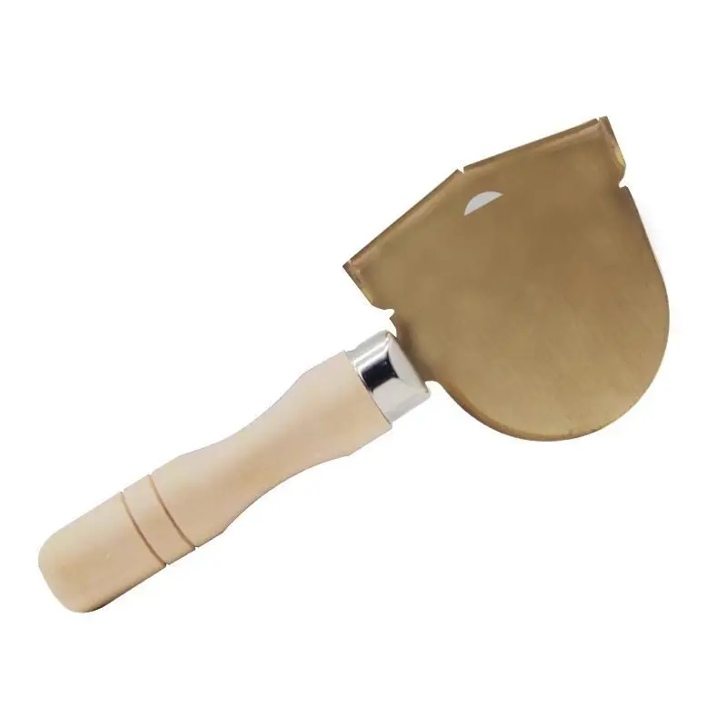 1pcs Gold Shovel Full Denture Shovel Hot Wax Plate Wax Embankment Shovel Wax Embankment Production Mandibular Flat Plate Tool s
