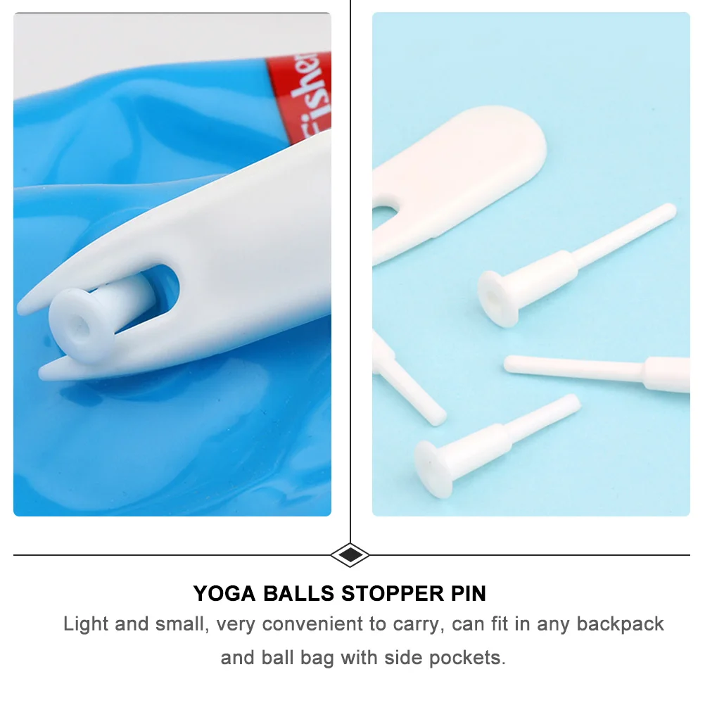 

Yoga Balls Plug Replacement Stopper Kit for Inflatable Items Fitness Exercise Ball Remover Pullers Air Stopper Pin Portable