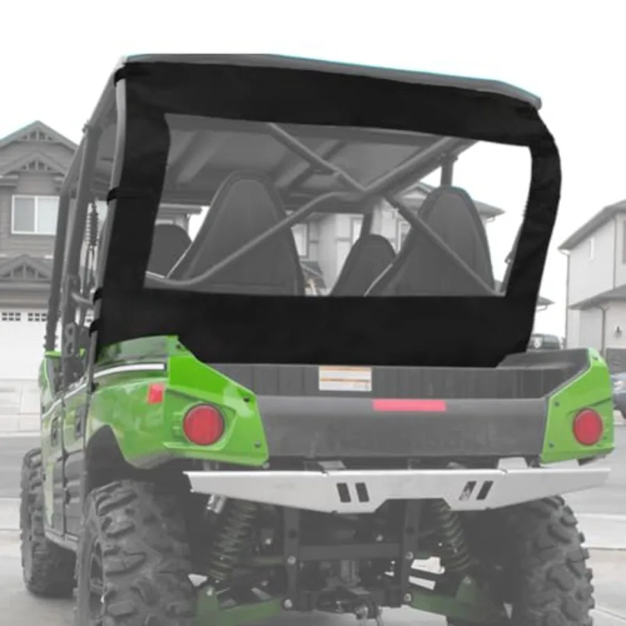 

UTV Teryx 800 Soft Rear WindowBack Window Panel Soft full Rear Windshield Compatible with KAWASAKI TERYX 4 800 2013-2025 Access