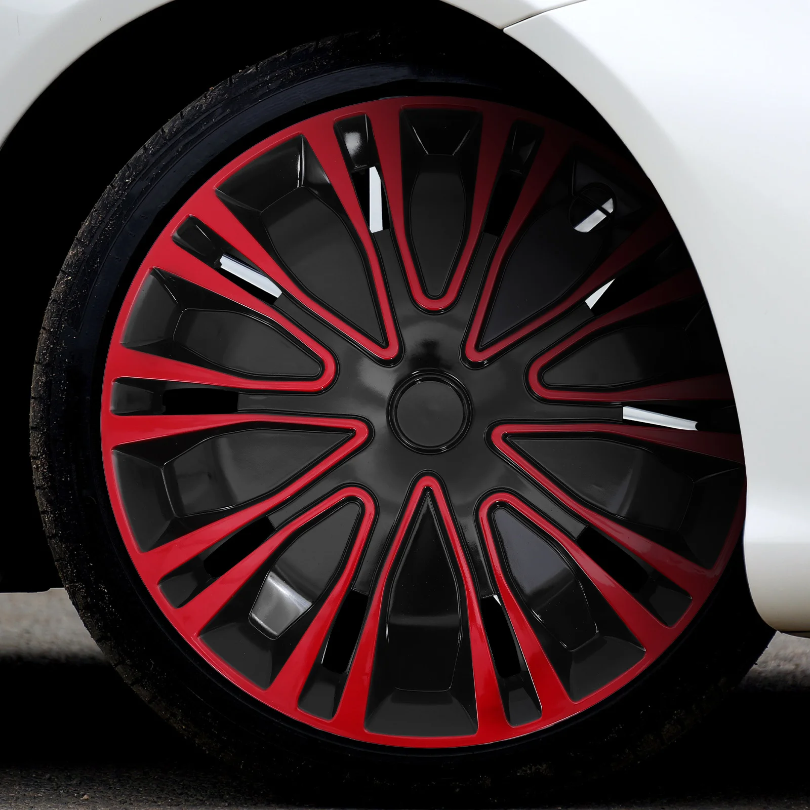 

Inch Wheel Hub Covers For Car Decorative Automotive Wheel Caps Hubcaps Durable Scratch Proof Tire Accessories