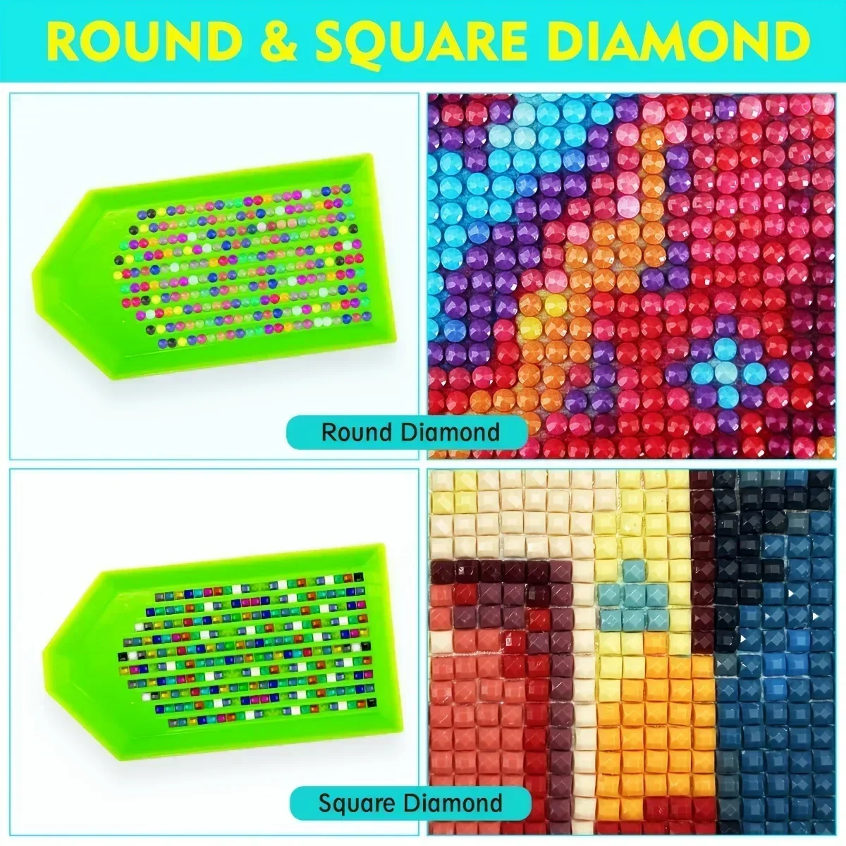 MINISO ديزني الكرتون 5D DIY الماس اللوحة البق الأرنب ليلو غرزة الحفر الكامل جولة فسيفساء دونالد داك الفن ديكور المنزل #4