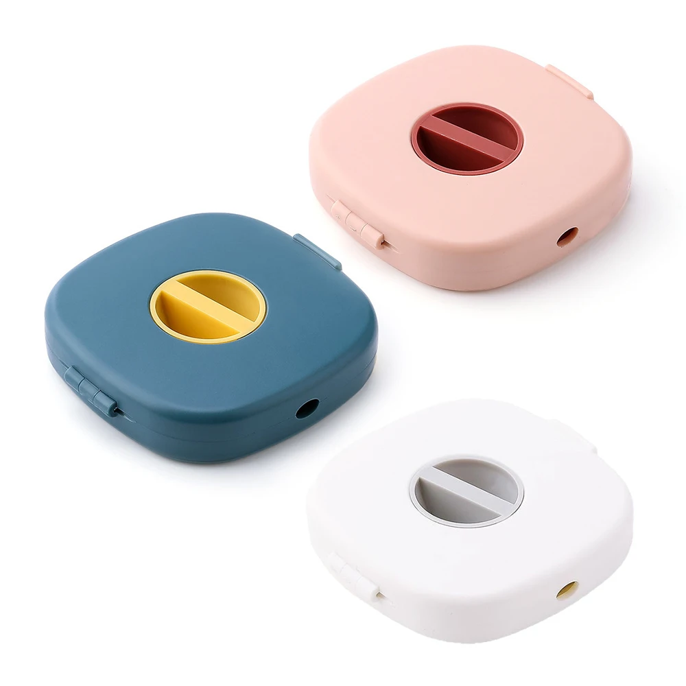 Portable Round USB Cable Winder Small Cable Organizer Rotating Data Cable Organizer Mobile Phone Mobile Charging Cable Winder