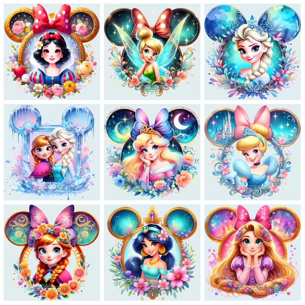 

Принцесса Диснея 5D DIY алмазная живопись полные дрели художественный набор мультфильм Спящая красавица узор мозаика инкрустация подходит для домашнего декора