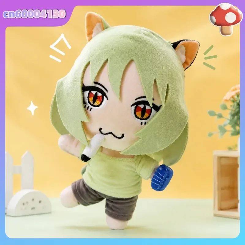 peluche de 25 cm de Yani Neko, adorable muñeca de gata, figura de dibujos a