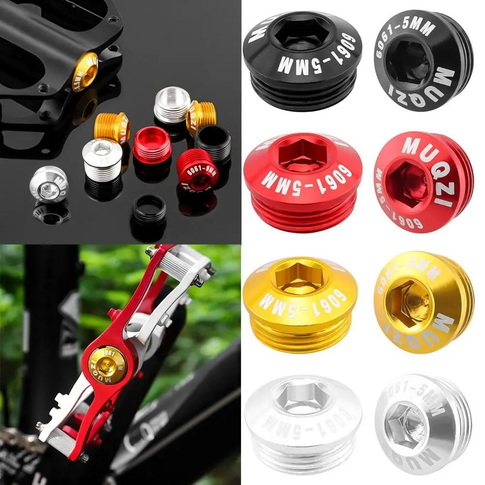 4 Colors Dust-proof 5/6.5/9mm Cycling Parts Bearing Pedal Cover Pedal Cover Parts Bike Pedal Repair Bicycle Pedal Cover