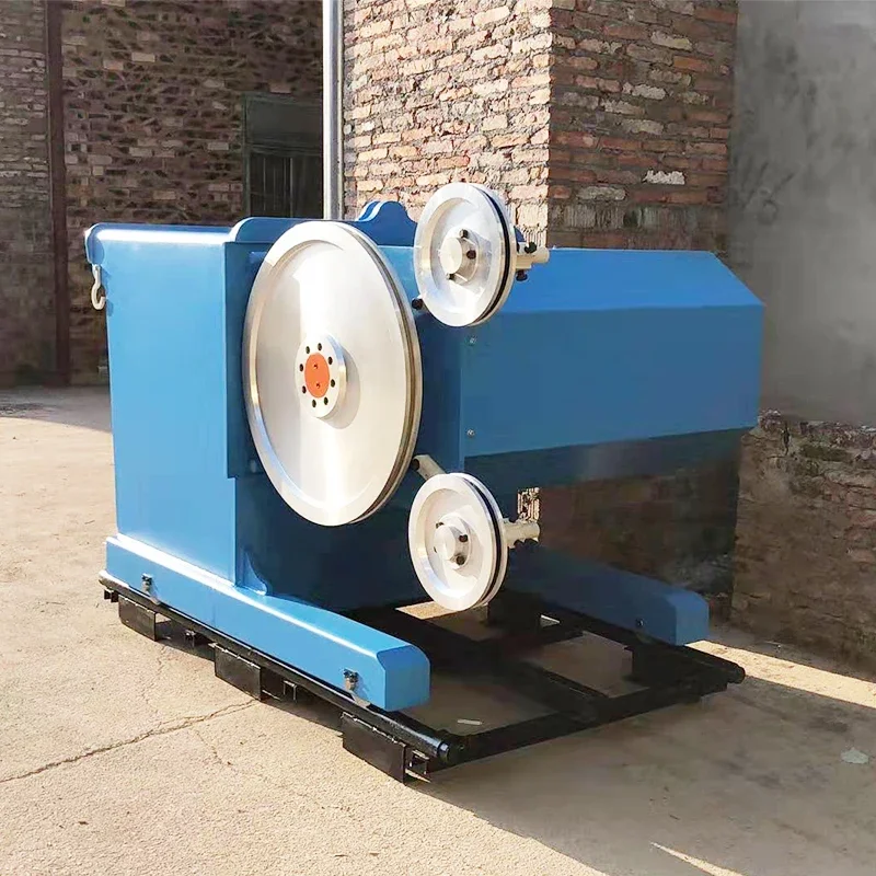 Hydraulic Diamond Wire Saw Machine Mine Stone Wire Saw Machine High Efficiency Low Cost Rock Concrete Granite Cutting Machine