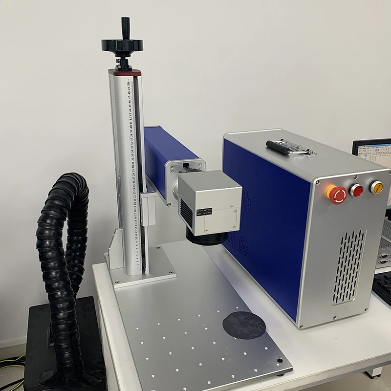 20W Smida 20GV-M Mini Desktop Type Fiber Engraving Machine for Metal Non-metal Materials Marking