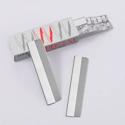 10PCS Eyebrow Trimmer Blade Replaceable Razor For Beauty Salon Makeup Artist Eyebrow Shaver Stainless Steel Makeup Knife