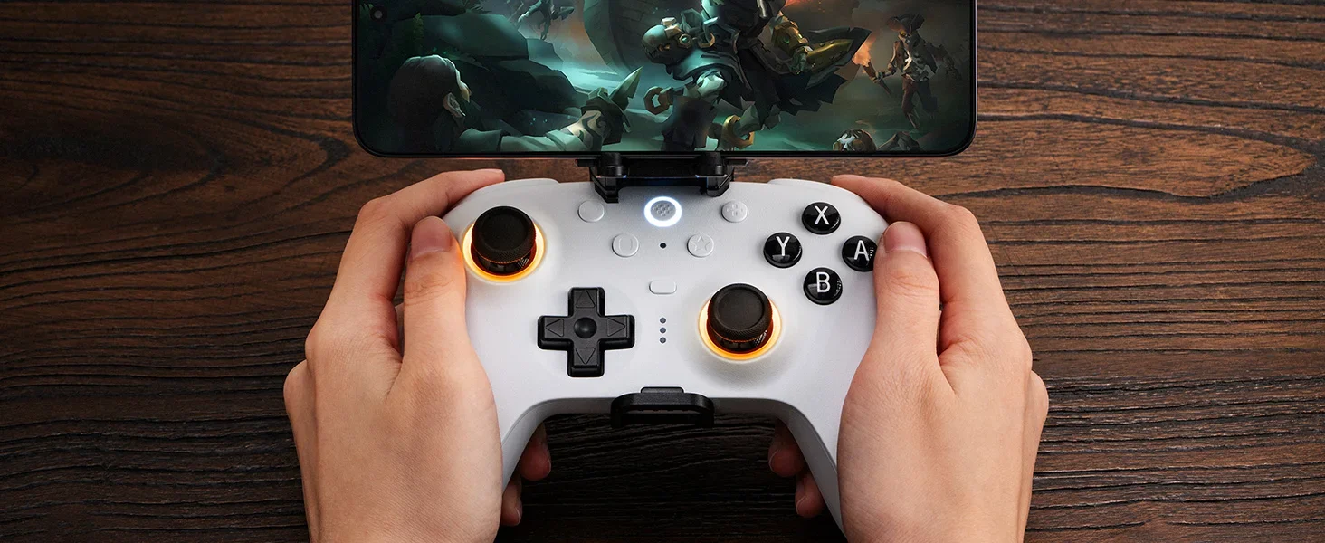 8BitDo Ultimate 2 Wireless Game Controller für Windows 10/11 2,4G Gamepad TMR Joystick mit Ladestation für Android PC Steam – Detail 11