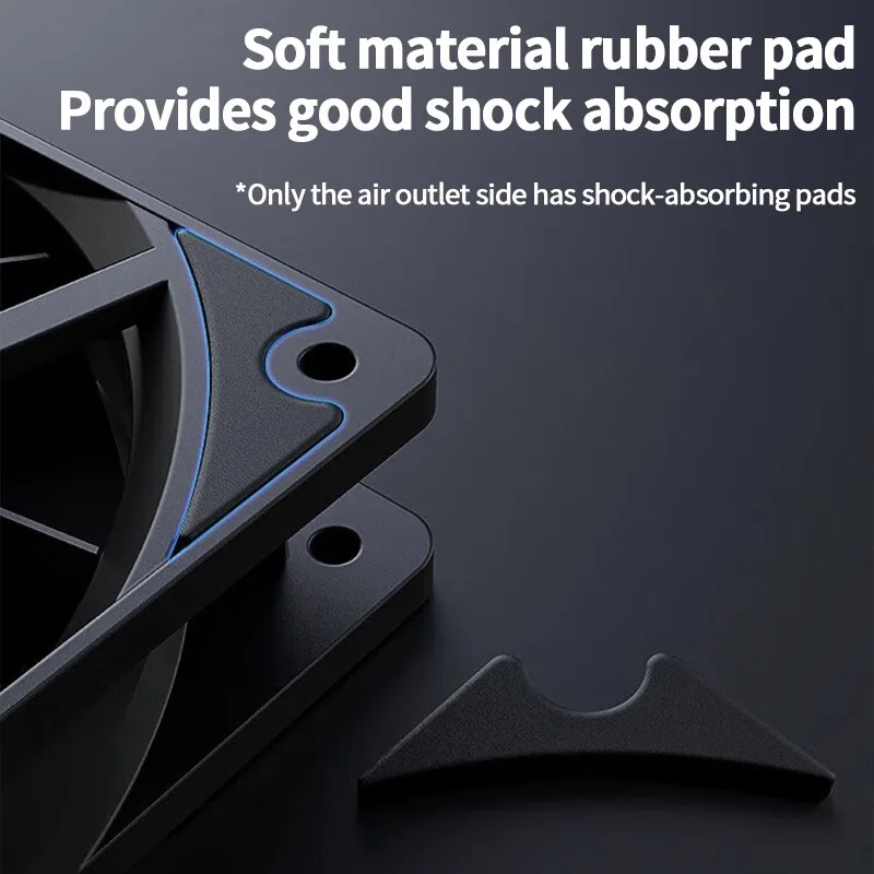 ID-COOLING XF-120-K كفاءة البساطة ألعاب الكمبيوتر مروحة حالة الكمبيوتر 12 فولت 4Pin PWM ضبط سرعة التسلسلي التبريد Ventilador #3