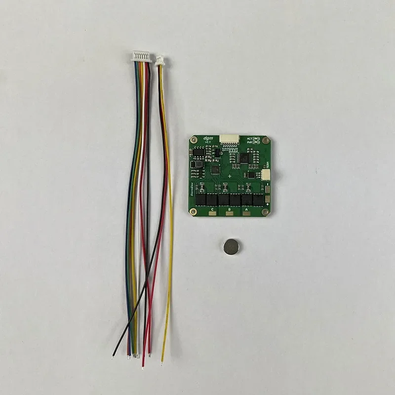 2026 Dgm V2.1 Open Source Brushless Motor Driver Board with Cables + Magnet for Magnetic Encoder