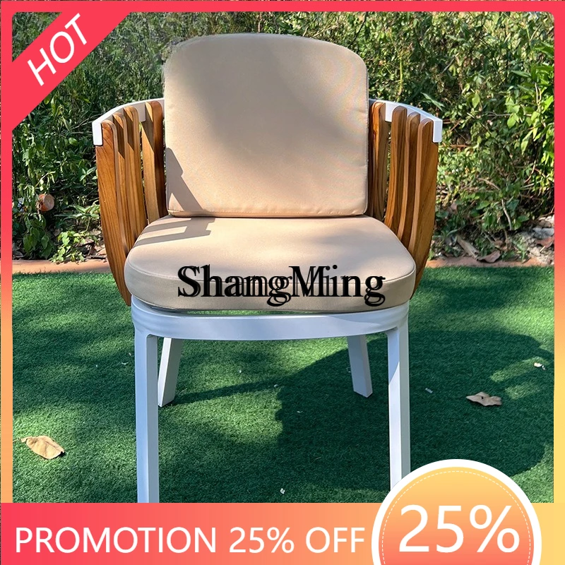 

FG Открытый двор Диван из массива дерева Вилла Сад Отель Модель комнаты Терраса Досуг Мебель из тикового дерева Стол и стул