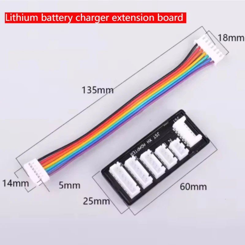 Extension Board Adapter Adapter Cable Board 2-8S B6 Board 2-4S Lithium Battery Charger Expansion Balance Charger Extension