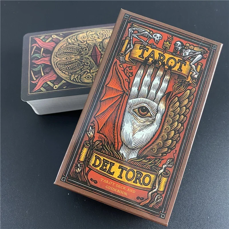 Del Toro Tarot Deck Board Game Entertainment Creative Divination Game Card With Full English PDF Guidebook For Child Adult