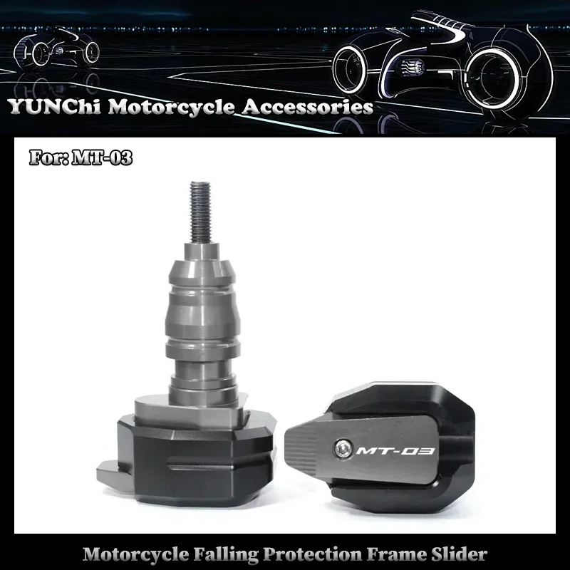 

Motorcycle Falling Protection Frame Slider Fairing Guard Crash Protector For YAMAHA MT03 MT-03