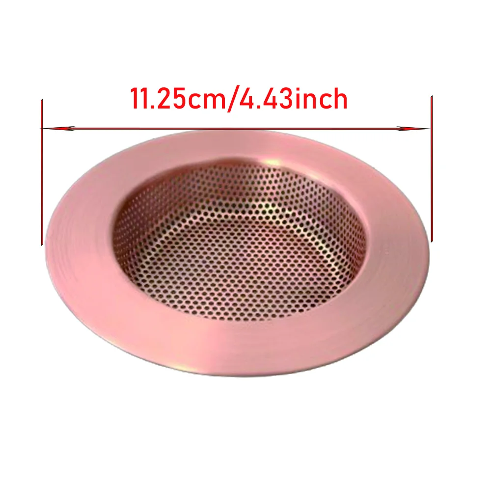 

12.25cm Copper Color Kitchen Sink Plug 304 Stainless Steel kitchen sink strainer waste s Sink Filter Kitchen Sinks basket