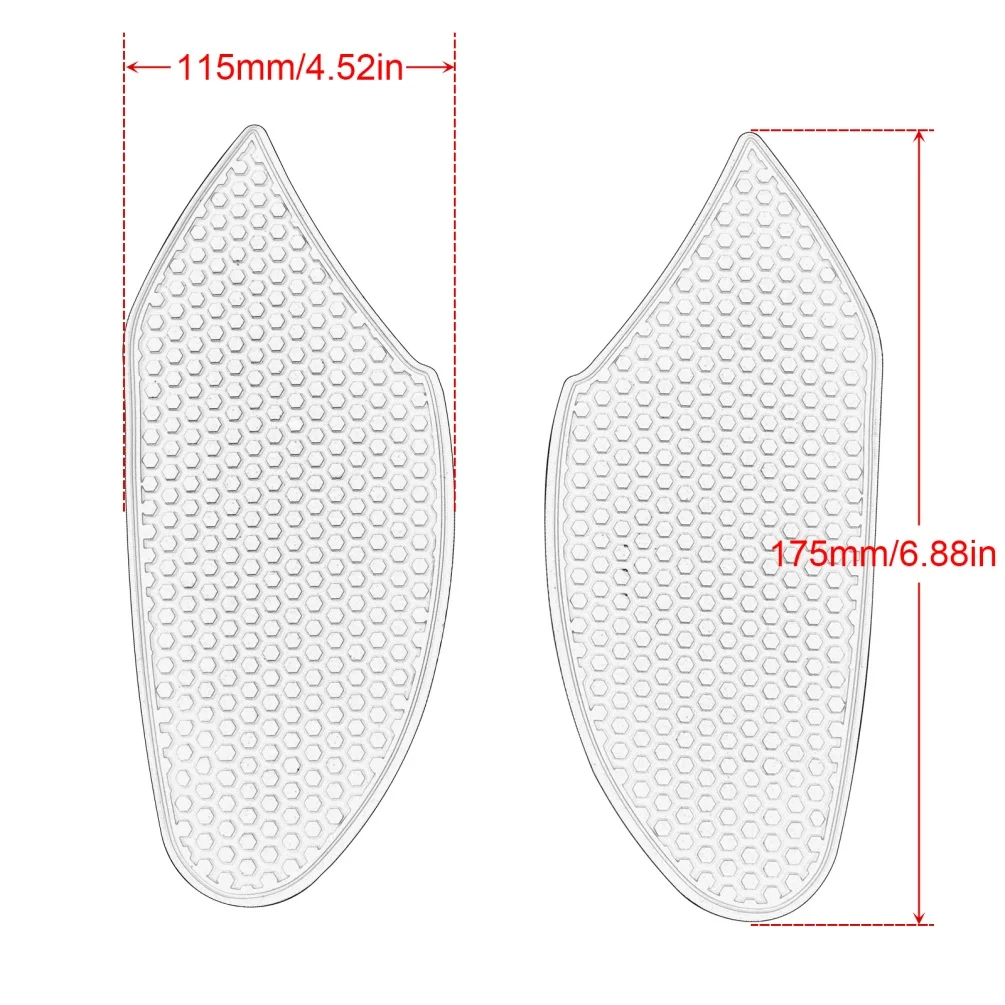 GSXR600 GSXR750 Tank Pad Stickers Gas Protector For Suzuki GSXR 600 750 2006 2007 GSXR-600 Motorcycle Kit Knee Oil Decals - view 6