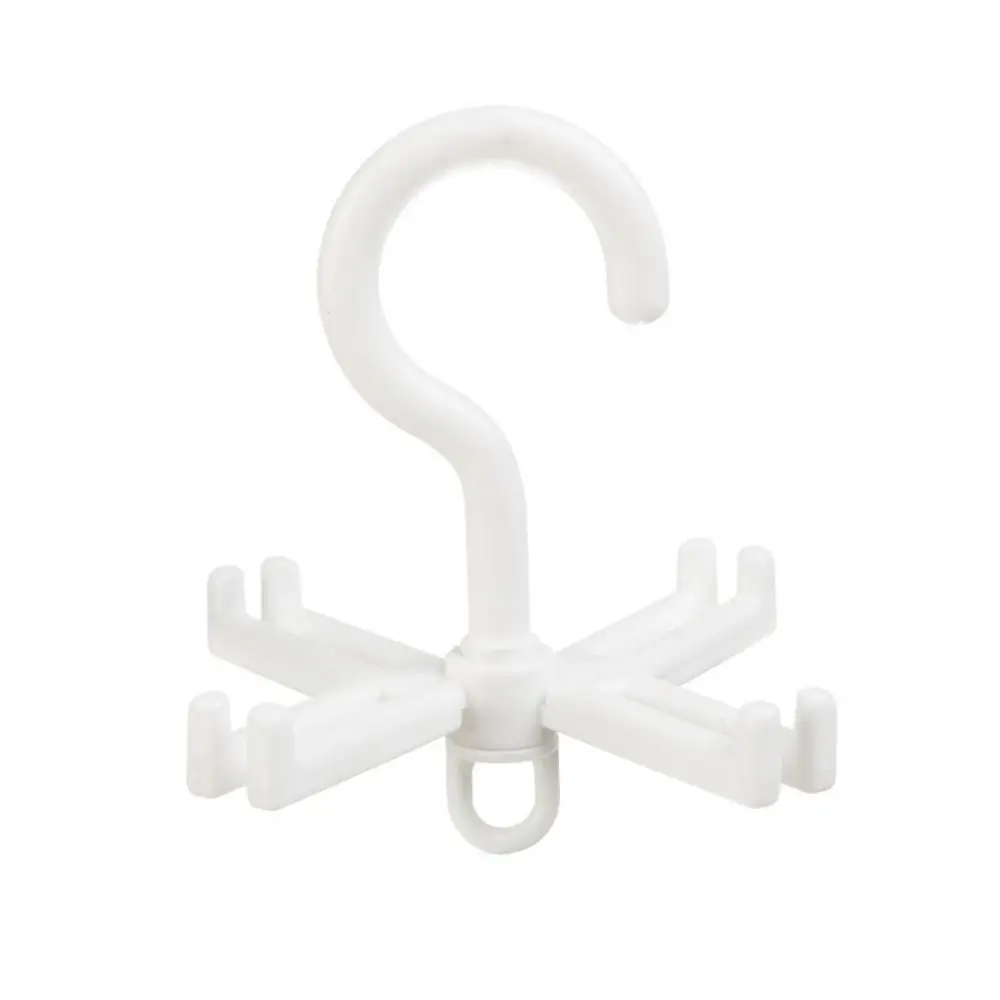 Closet 360 Degree Rotatable Non-slip Space-saving Tie Rack Shawl Holder Belt Organiser Scarf Hanger