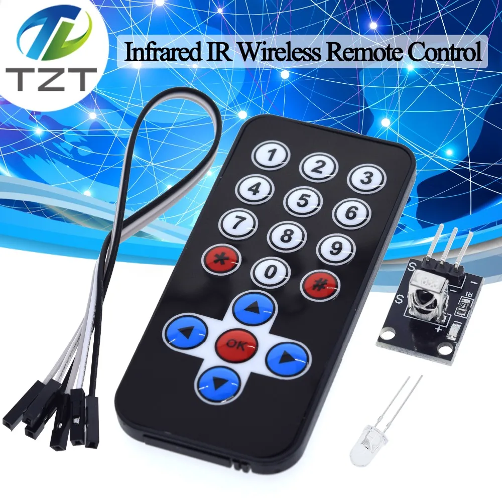 Infrared IR Wireless Remote Control Module Kits DIY Kit HX1838 For Arduino Raspberry Pi