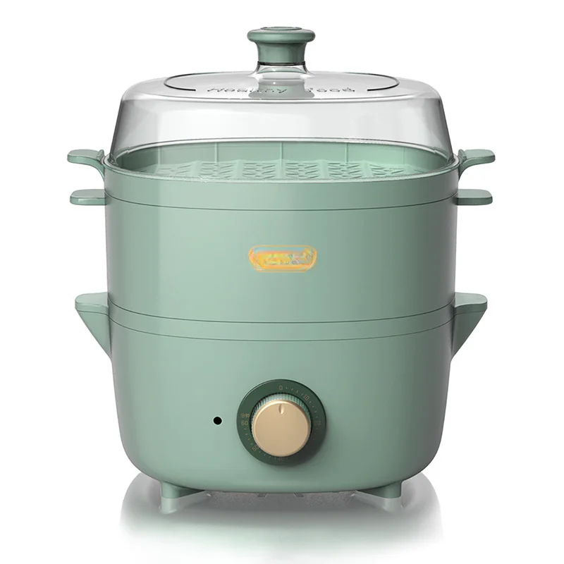 Bear Electric Food Steamers Household Multifunctional Egg Cooker forBoiler Cooking Tools Kitchen 2 layers 600W DZG-D40E1