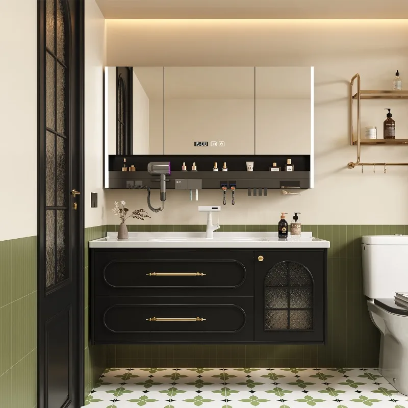 

Storage Organizer Bathroom Cabinet European Accent Luxury Design Interior Cheap Cupboard Fashion Gabinete Lounge Suite Furniture