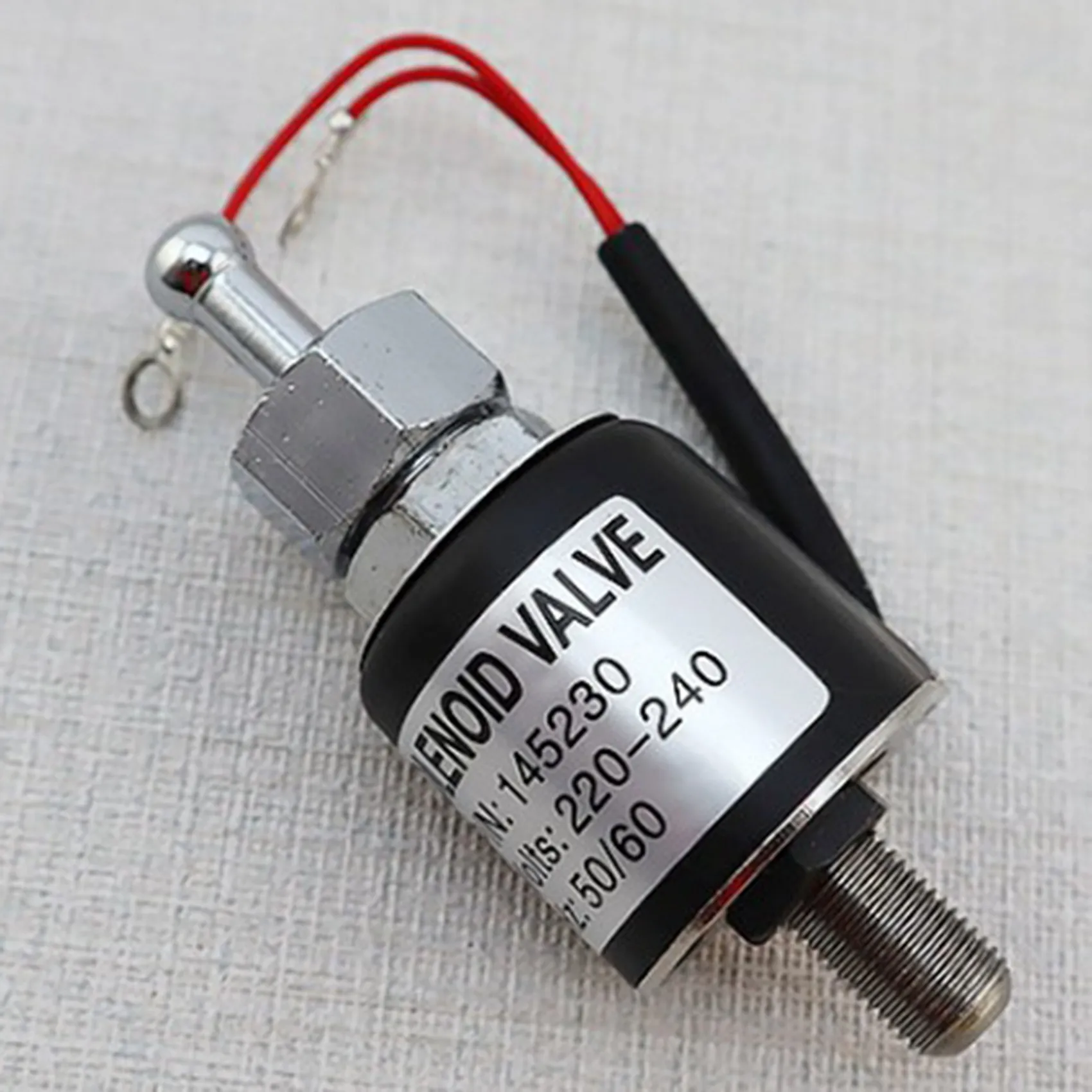 2X Solenoid Valve Sewing Valve 94A/94B Bottle Type Solenoide Iron Fitting Metal Solenoid Valve Sewing Machine