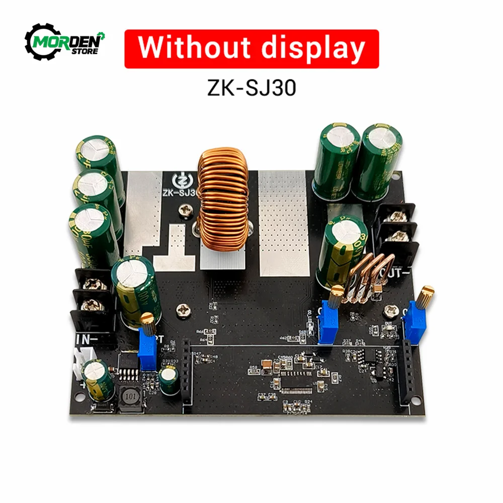 ZK-SJ20 700W Buck Converter CC CV Module DC 7-80V to 1.4-79V 20A Voltage Regulator Voltmeter Step-Down Board  Power Supply