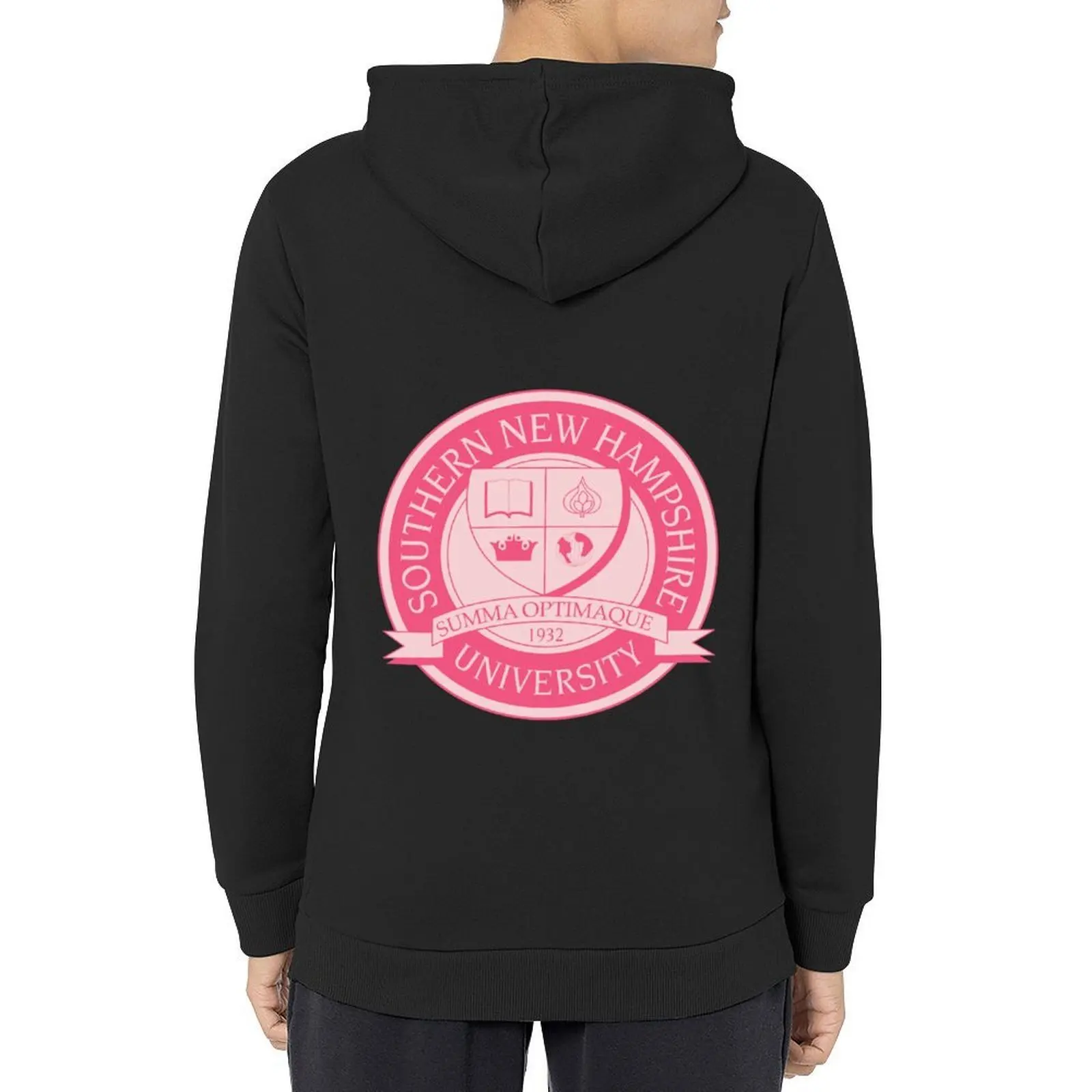 

SNHU Pink Hoodie men's coat fashion men men's autumn clothes aesthetic clothing anime hoodie