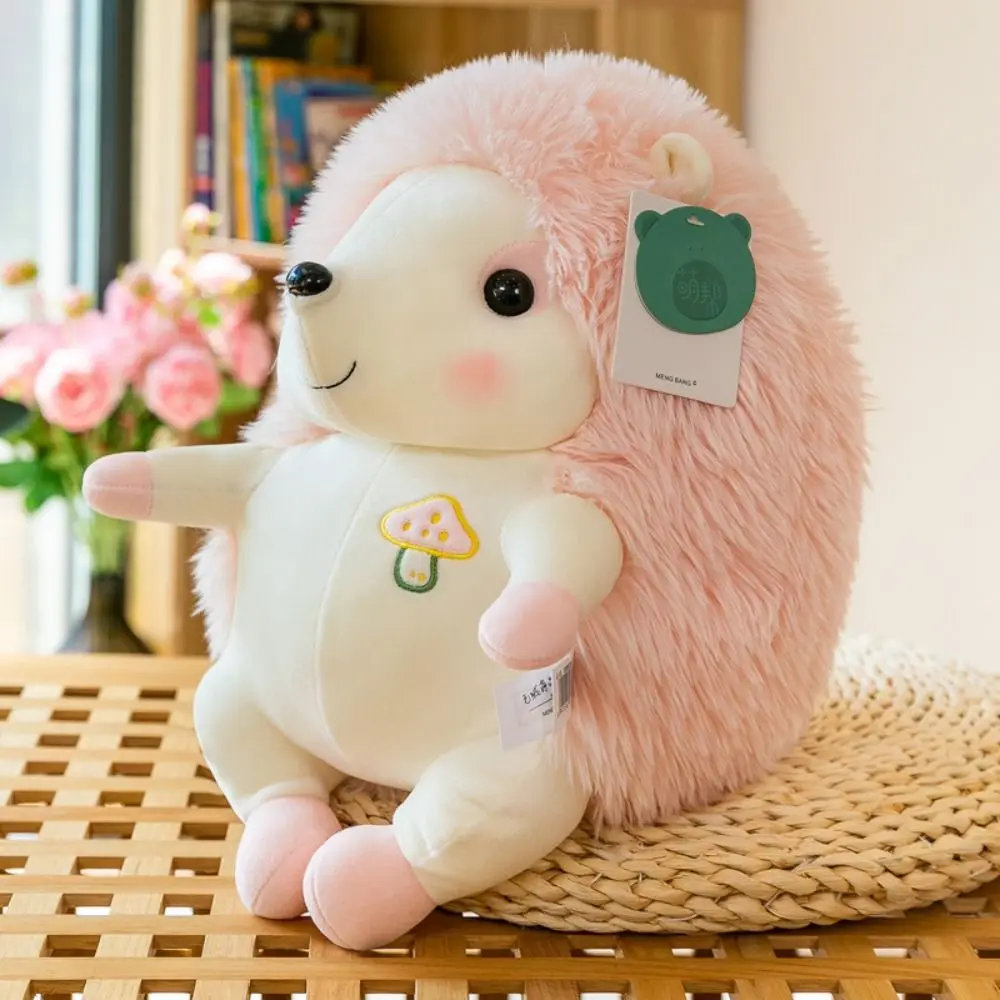 Boneca brinquedos de pelúcia animal ouriço boneca de pelúcia macio vida real ouriço brinquedo de pelúcia kawaii bonito ouriço plushie boneca crianças presente