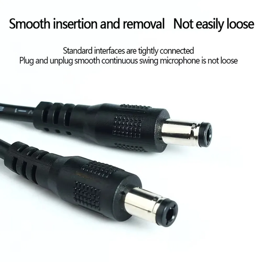 1/1.5M Nail Sander Replacement Spring Wire Double Headed Rechargeable Handle Connection Cable DC Port Universal Nail Line Cable