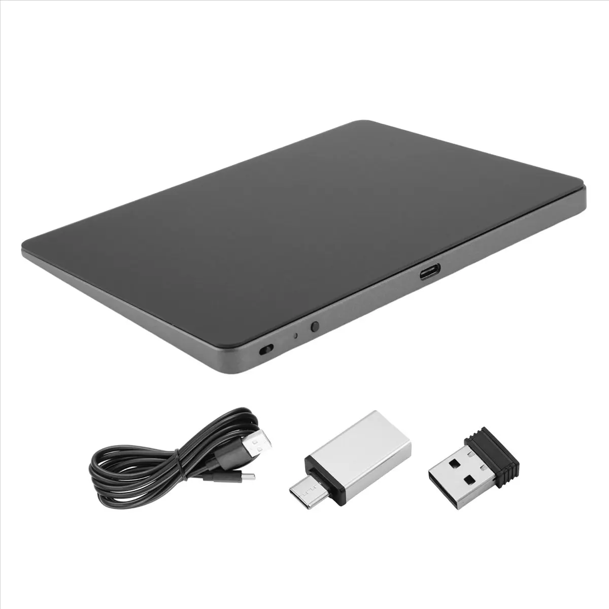 a20m-bluetooth-タッチパッド多機能ジェスチャー-トラックパッド充電式ワイヤレス-タッチパッド-ラップトップ-ios-用、ブラック