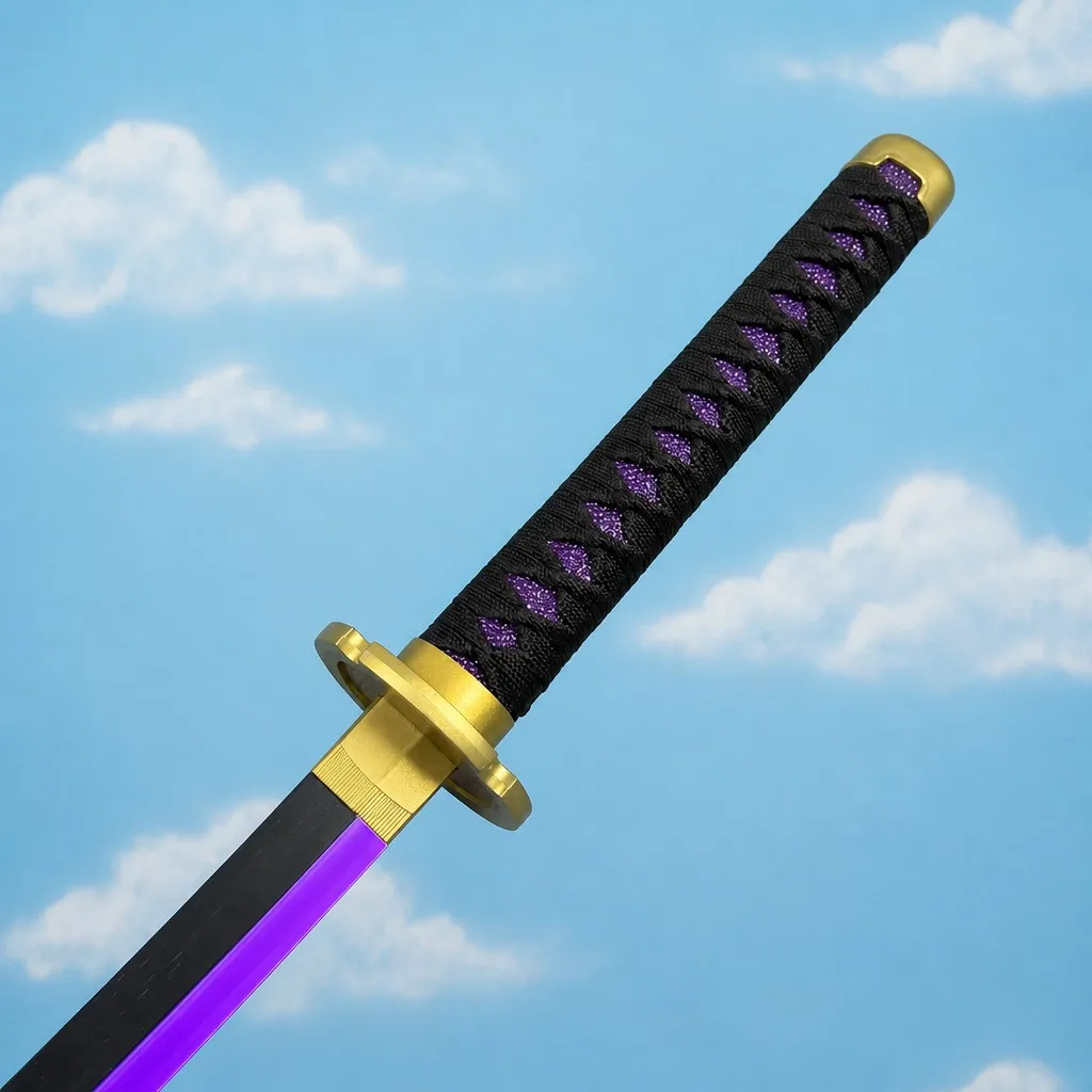 39inch Wooden Katana Uchiha Obito Naruto Luminous Cosplay Anime Game Collection Display Decorative Showpiece Memorabilia Gift