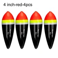 4in Red 4pc