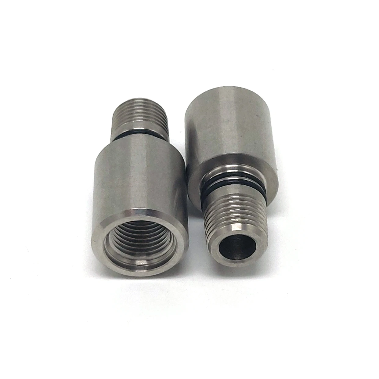 Trimming Feed Converter 1/8 NPT Female to Male Stainless Steel Linear Nozzle Thread Adapter Connector for Industrial Spray