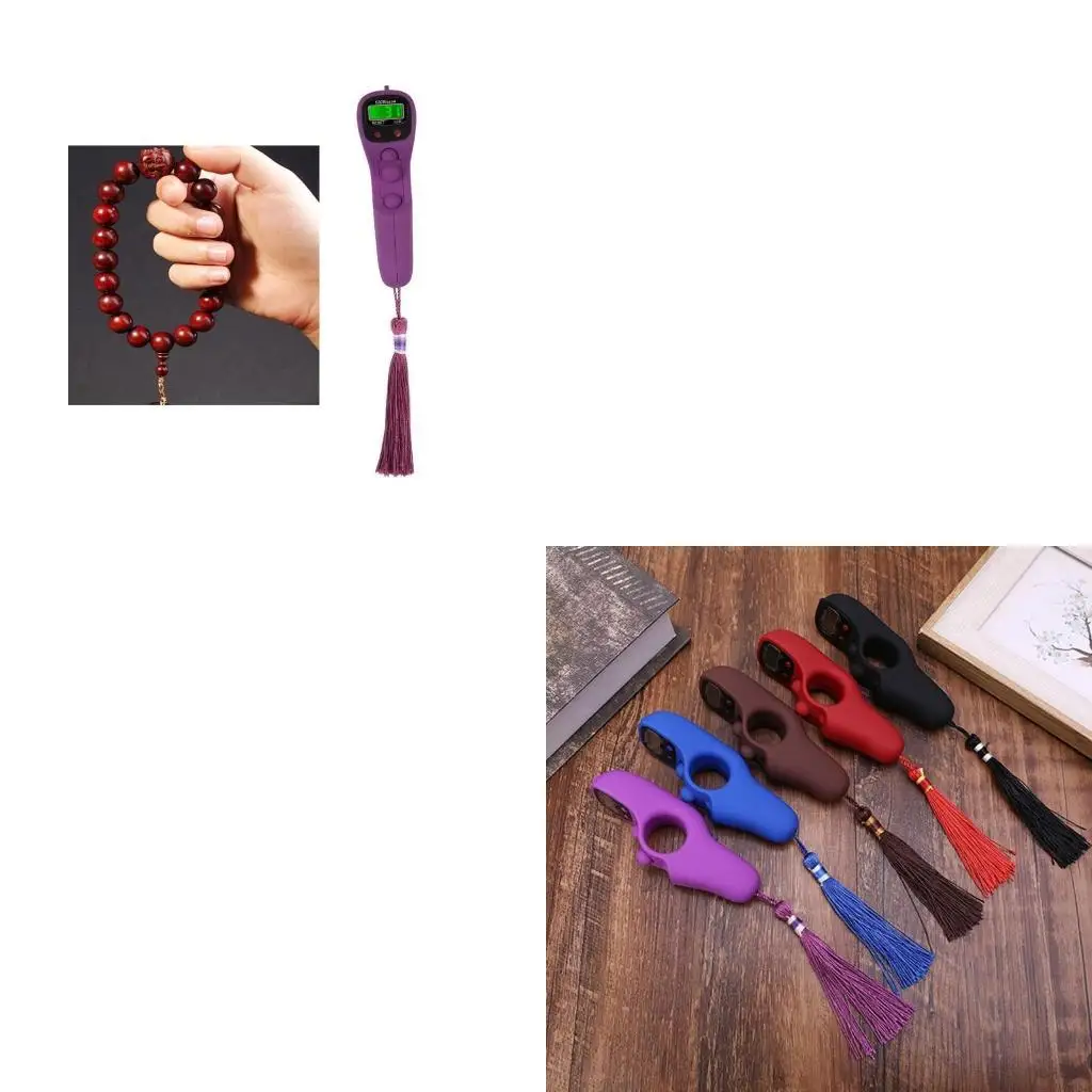 G92C Hand Tally Counter Count Clicker Finger Digital Counter  with Backlight Finger
